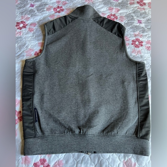 Hart Schaffner Marx Men’s Full Zip Gray and Black Layering Vest Size Medium - Picture 8 of 14